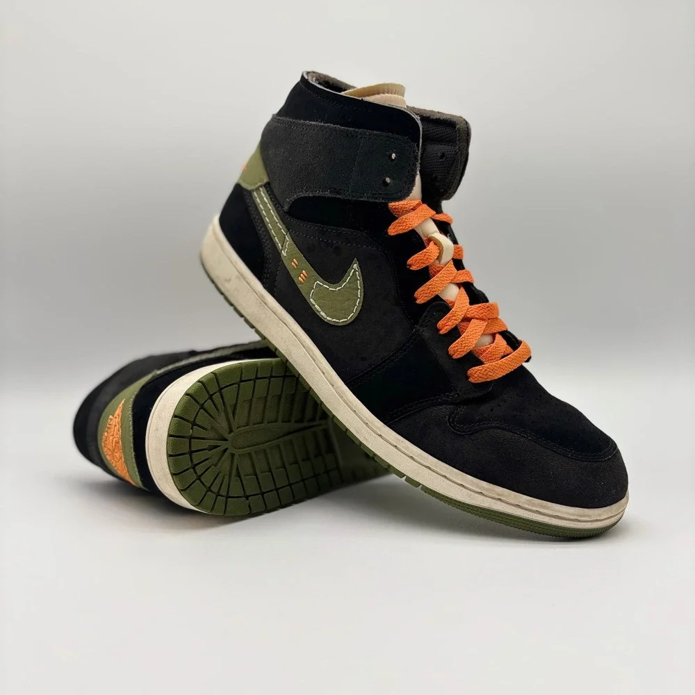 Air Jordan 1 Mid SE Craft Anthracite Sky J Light Olive FD6817-003 Mens 11
